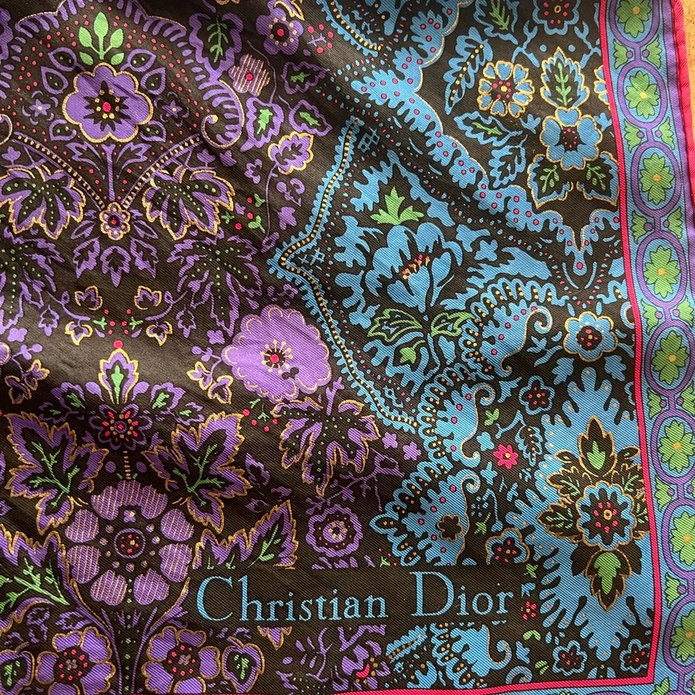 Christian Dior Rare Large Scarf